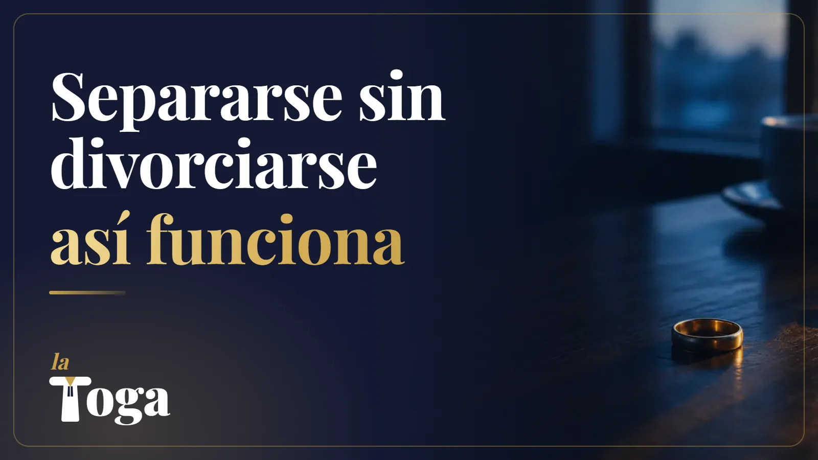 Separación de cuerpos en Colombia